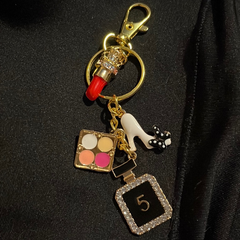Fashion purse charm key chain